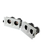 ART-SQ-180x2 LED светильник встраиваемый полуповоротный Downlight   -  Встраиваемые светильники 